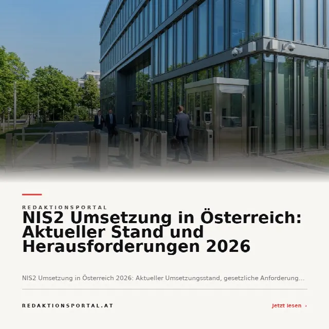 Share-Card fuer NIS2 Umsetzung in Österreich: Aktueller Stand und Herausforderungen 2026