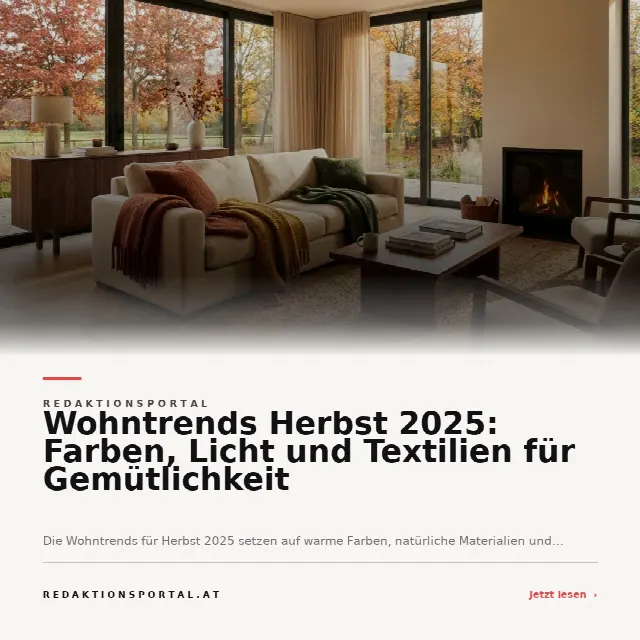 Share-Card fuer Wohntrends Herbst 2025: Farben, Licht und Textilien für Gemütlichkeit