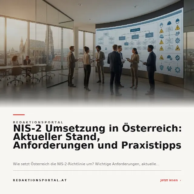 Share-Card fuer NIS-2 Umsetzung in Österreich: Aktueller Stand, Anforderungen und Praxistipps