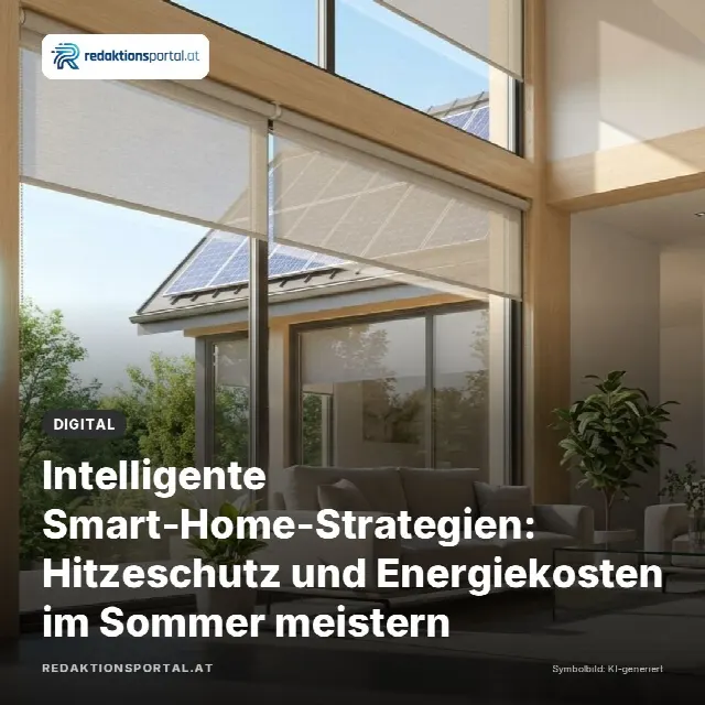 Share-Card fuer Intelligente Smart-Home-Strategien: Hitzeschutz und Energiekosten im Sommer meistern