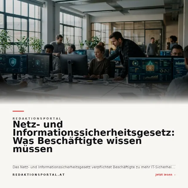 Share-Card fuer Netz- und Informationssicherheitsgesetz: Was Beschäftigte wissen müssen