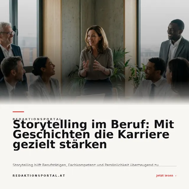 Share-Card fuer Storytelling im Beruf: Mit Geschichten die Karriere gezielt stärken