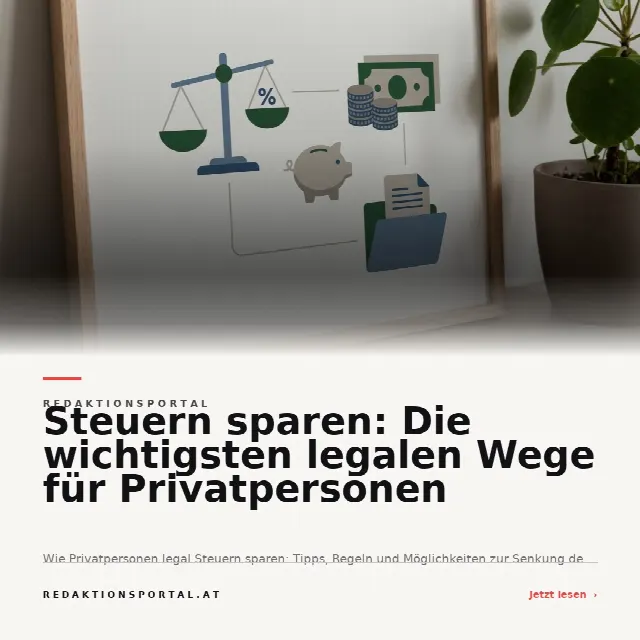 Share-Card fuer Steuern sparen: Die wichtigsten legalen Wege für Privatpersonen