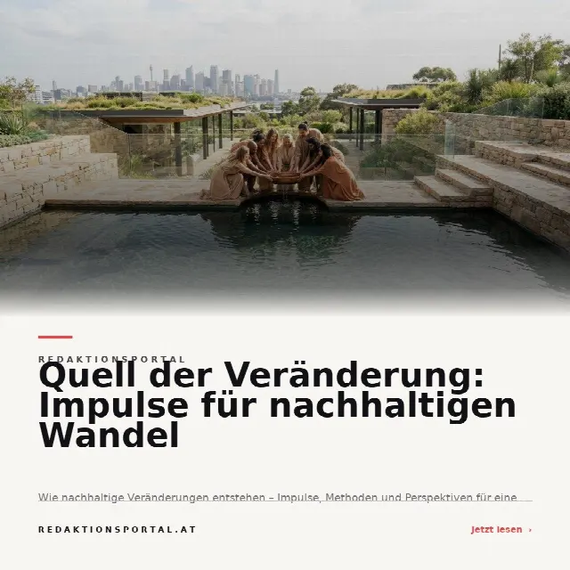 Share-Card fuer Quell der Veränderung: Impulse für nachhaltigen Wandel