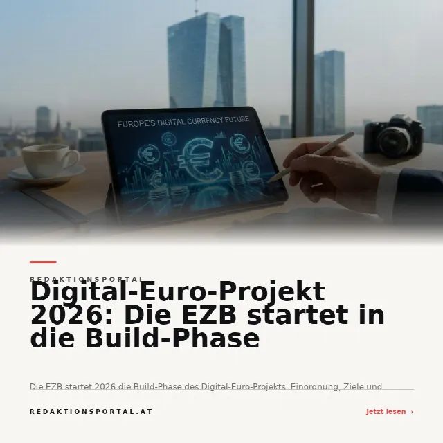 Share-Card fuer Digital-Euro-Projekt 2026: Der Einstieg der EZB in die Build-Phase und was das für Unternehmen bedeutet